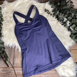 Lululemon criss cross tank